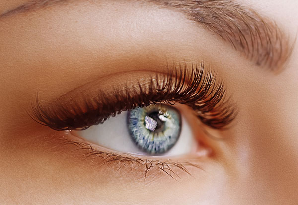 beautiful woman eye