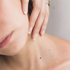 woman neck