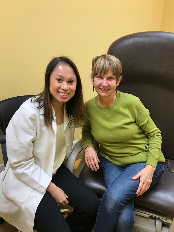 Dr. Ho and Happy injectable Patient