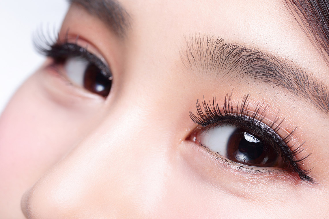 Asian woman eyes
