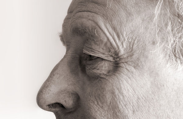 old male eye