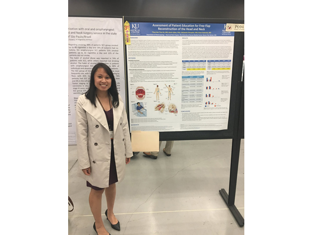 Dr. Ho has presented her research in facial plastic surgery 
