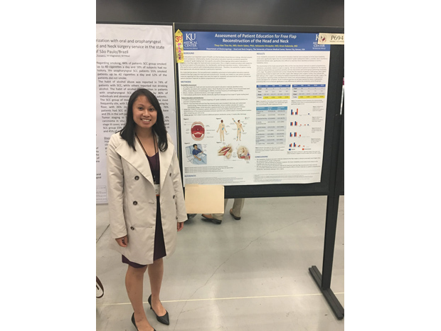 Dr. Ho has presented her research in facial plastic surgery 